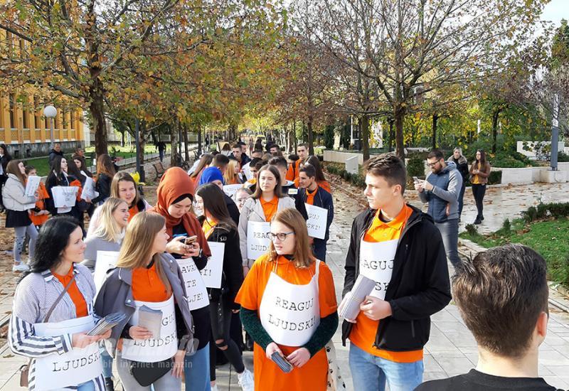 U Mostaru ulična šetnja za borbu protiv nasilja nad ženama
