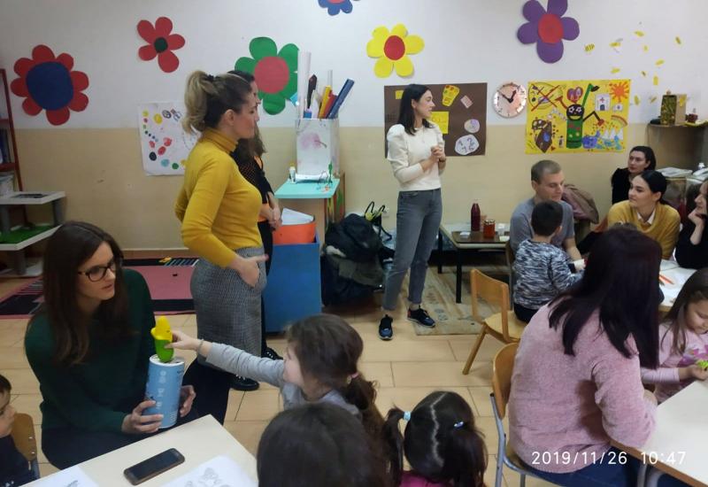 Studenti Agronomskog i prehrambeno-tehnološkog fakulteta Sveučilišta u Mostaru posjetili su vrtić Mrvica u Mostaru - Studenti educirali mališane: Kako bi trebao izgledati 
