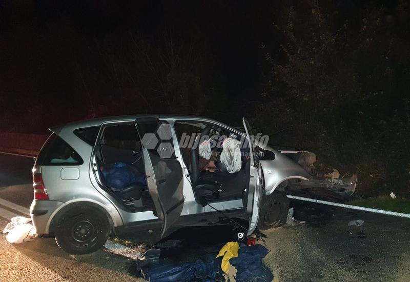 Prometna nesreća između Mostara i Čapljine: Tri osobe ozlijeđene
