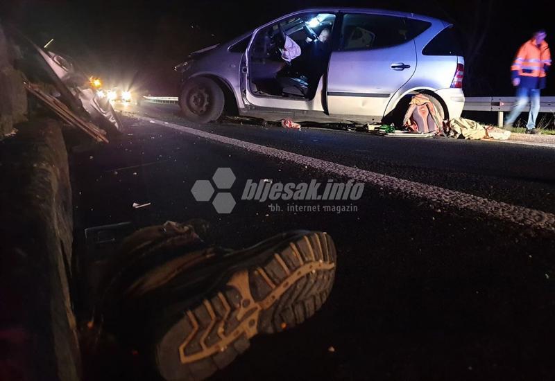 Prometna nesreća između Mostara i Čapljine: Tri osobe ozlijeđene - Prometna nesreća između Mostara i Čapljine: Tri osobe ozlijeđene