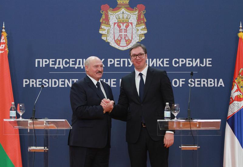 Aleksandar Vučić i Aleksandar Lukašenko - Lukašenko u Beogradu: Srbija uvek može računati na podršku Belorusije