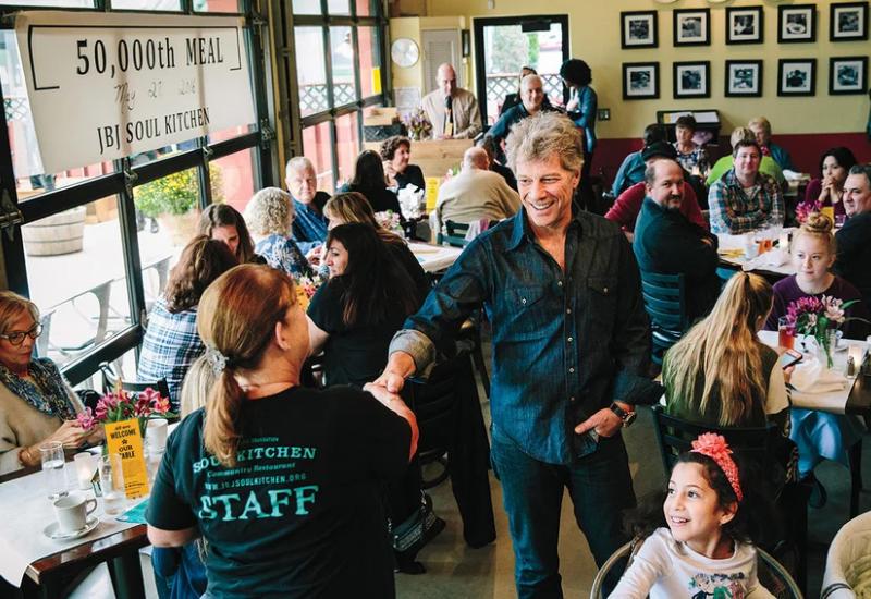 Bon Jovi otvara treći restoran za siromašne - Bon Jovi otvara treći restoran za siromašne