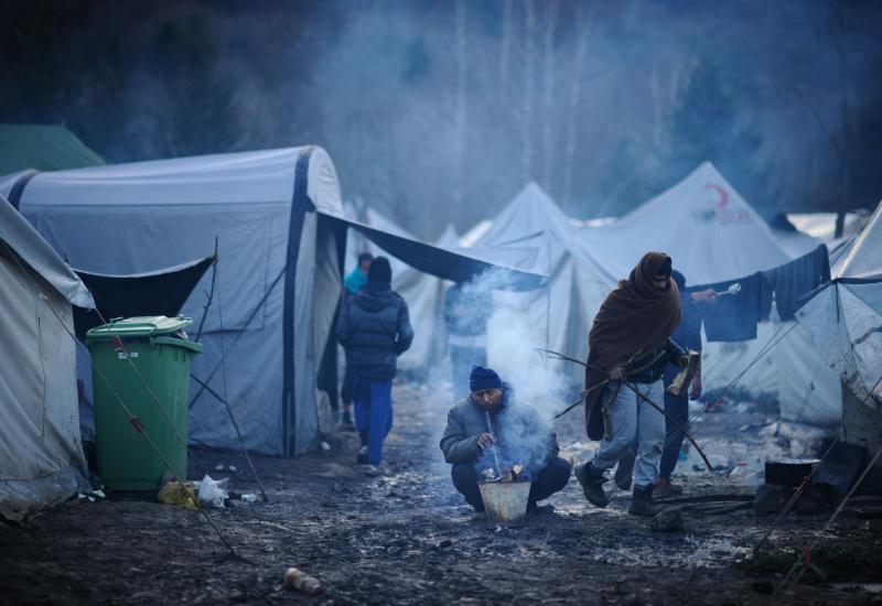 Svakodnevica migranata u kampu Vučjak - Bihać: Svakodnevica migranata u kampu Vučjak