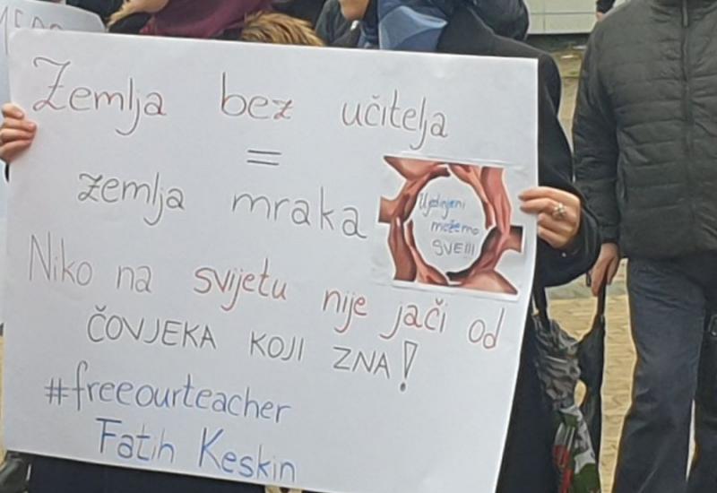 Prosvjed zbog uhićenja Fatiha Keskina - Prosvjed zbog uhićenja Fatiha Keskina