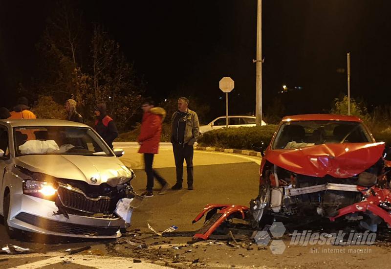 Prometna nesreća na izlazu iz Mostara: Jedna osoba tražila liječničku pomoć