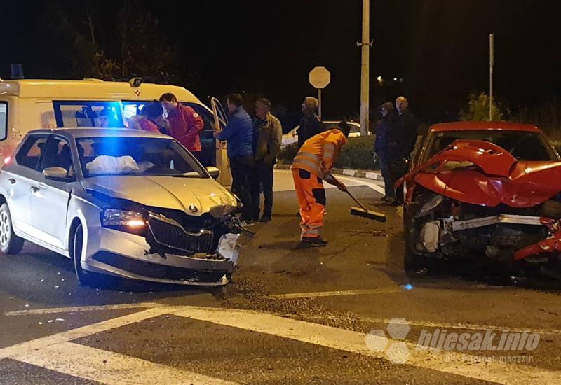 Prometna nezgoda u Mostaru - Prometna nesreća na izlazu iz Mostara