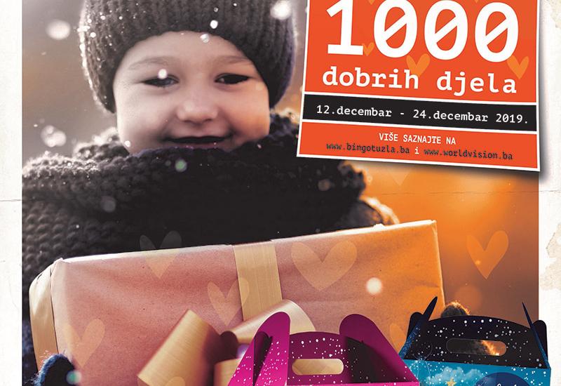 World Vision BiH i Bingo podijelit će 1000 paketića djeci 