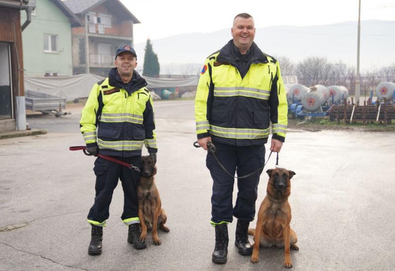 Ovi psi novi su članovi POEK tima FUCZ - Ovo su novi članovi tima za otkrivanje eksploziva