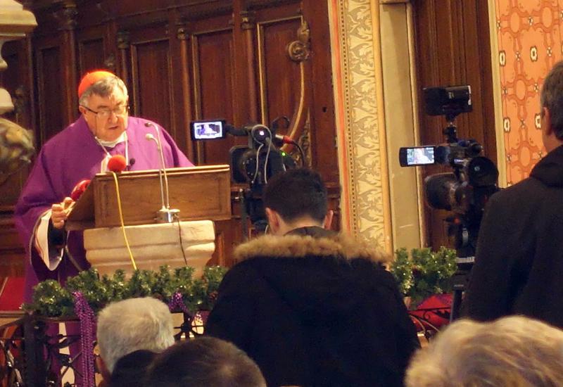 Kardinal Puljić - Bože, pomozi: Produhovili se hrvatski političari 