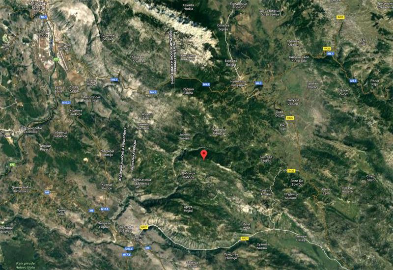 Umjeren potres pogodio Hercegovinu