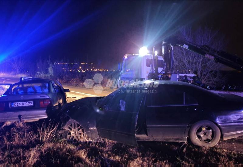 U sudaru su sudjelovali Mercedes S klase i Opel Vectra - Teška prometna nesreća južno od Mostara