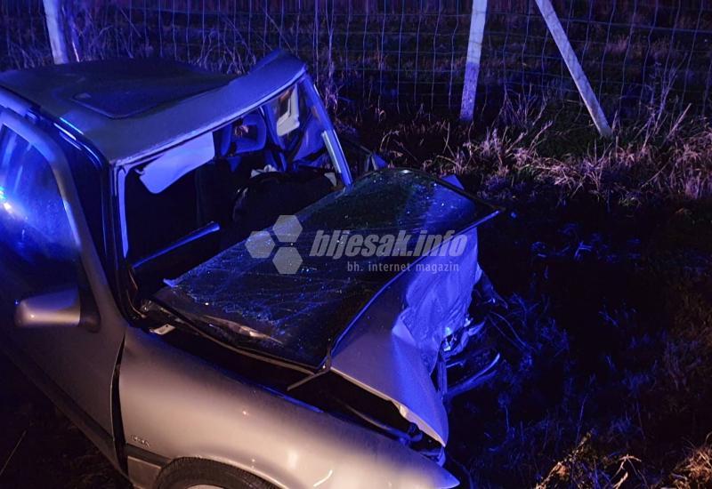 U sudaru su sudjelovali Mercedes S klase i Opel Vectra. - Teška prometna nesreća južno od Mostara