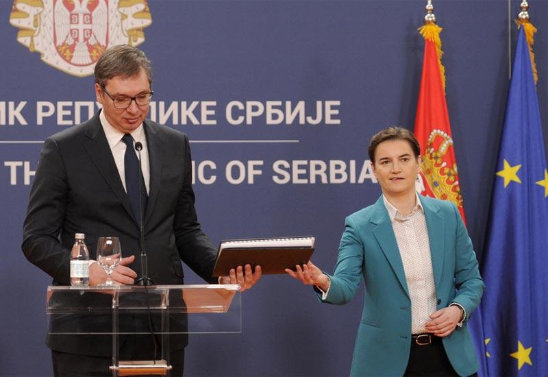 Vučić predložio Brnabić za predsjednicu Vlade 
