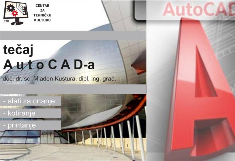 CTK Mostar: Novi ciklus tečaja AutoCAD-A