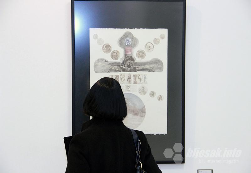 Otvorena izložba radova istaknutog grafičara Virgilija Nevjestića - Otvorena izložba radova istaknutog grafičara Virgilija Nevjestića