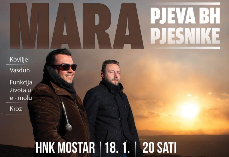 Mara pjeva bh. pjesnike u HNK Mostar