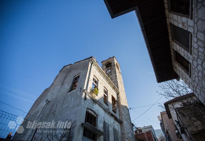 Sahat kula, Mostar  - Popravljen sat na mostarskoj Sahat kuli