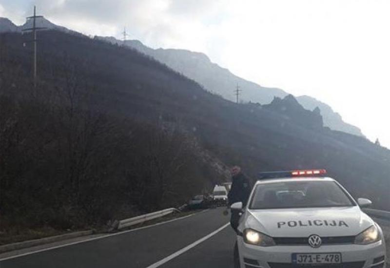 Prometna nesreća u Grabovici kraj Mostara - M17: Udario u bankinu i sletio s ceste