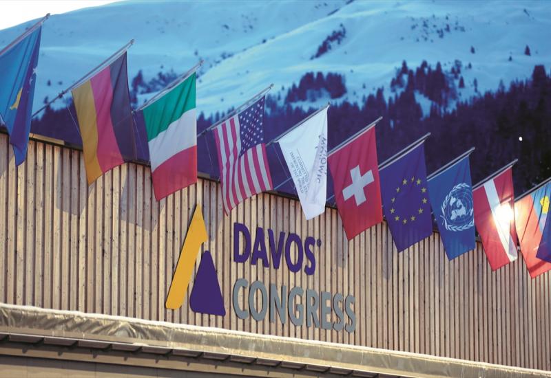 Prosvjedi na početku 50. Svjetskog ekonomskog foruma u Davosu