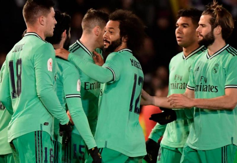Igrači Real Madrida prošli su u osminu finala Kupa kralja - Real rutinski prošao dalje u Kupu kralja, Barcelona u zadnji čas