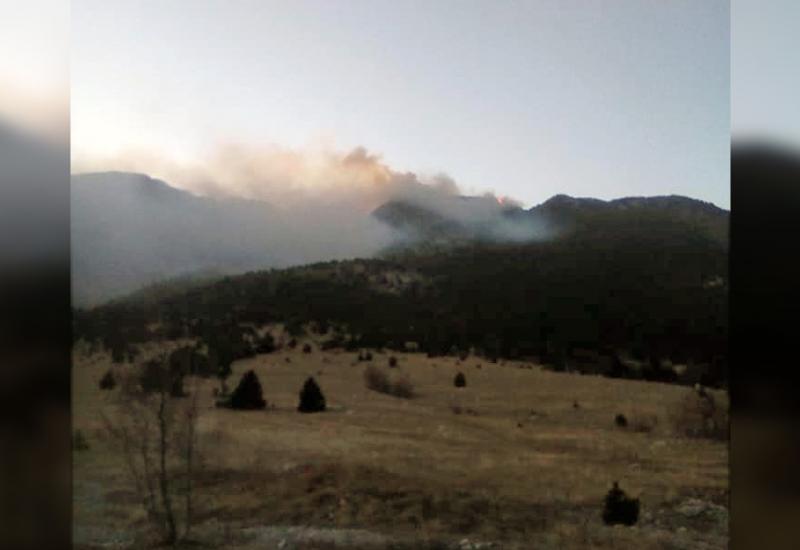 Požar u blizini Goranaca - Požar kod Goranaca, vjetar otežava gašenje