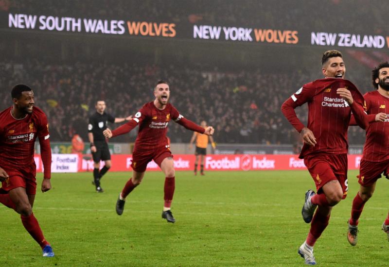 Roberto Firmino bio je strijelac pobjedonosnog gola za Redse - Pali Wolvesi: Liverpool juri prema naslovu prvaka Englske