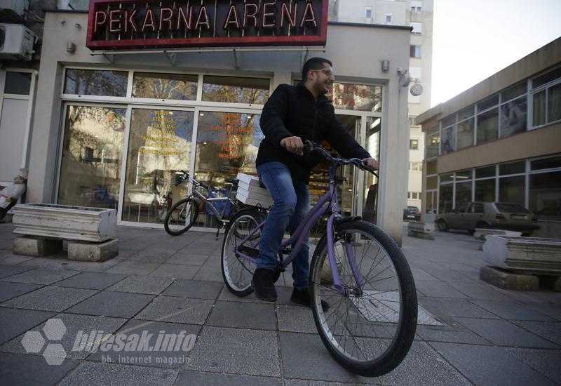 Pekara Arena dostavlja biciklom