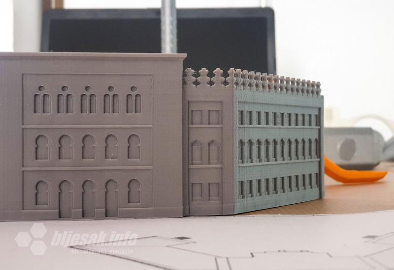 Izložba 3D modela održana  je u Gimnaziji Mostar - Mostarski gimnazijalac napravio 3D model svoje škole