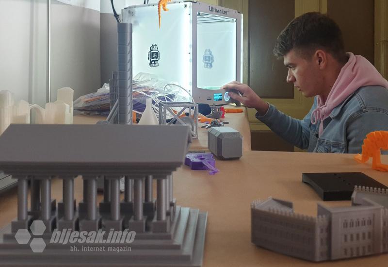 Mostarski gimnazijalac napravio 3D model svoje škole