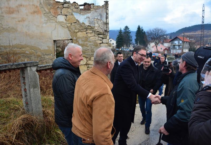 Vučić posjetio Čipuljić kod Bugojna, rodno mjesto svog oca