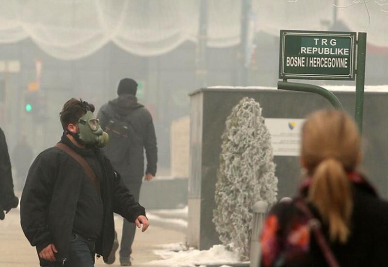 Crveno zagađenje u BiH - Maske ne pomažu kod zagađenja zraka