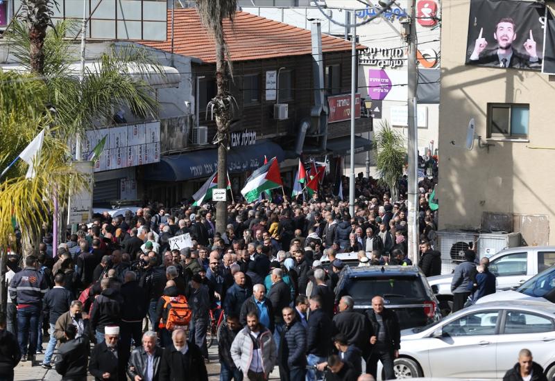 Palestinci u Izraelu prosvjedovali protiv Trumpovog 