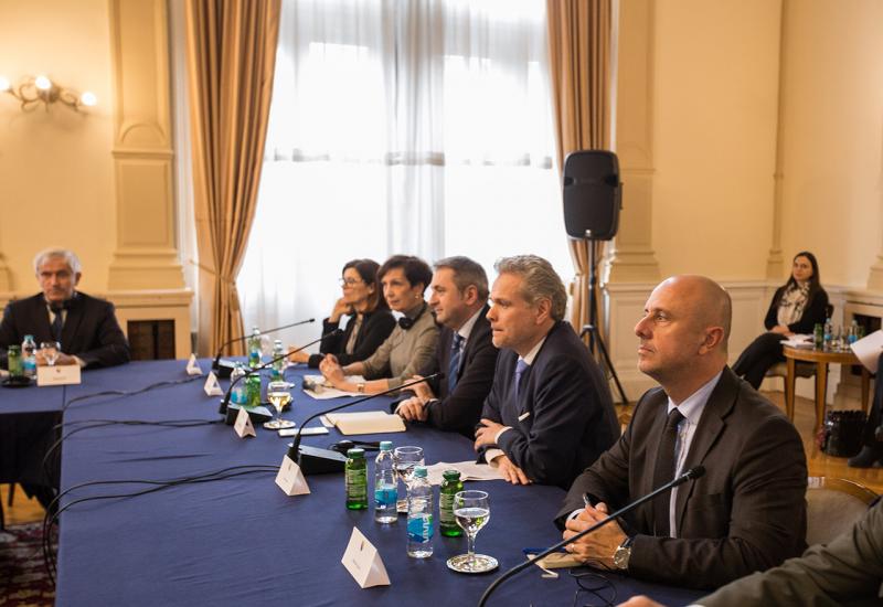 Sastanak u Predsjedništvu - Šefovi EU misija u Predsjedništvu: Prioritet nesmetani izbori, uključujući i Mostar