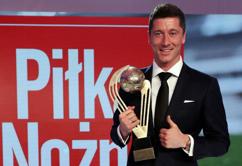 Lewandowski osmi put proglašen najboljim poljskim nogometašem