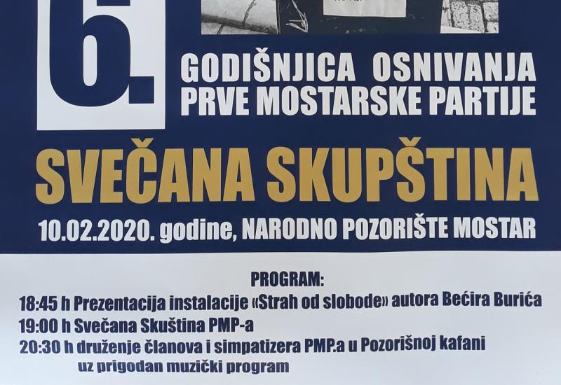 Šest godina Prve mostarske partije: Slijedi skupština o izborima u Mostaru