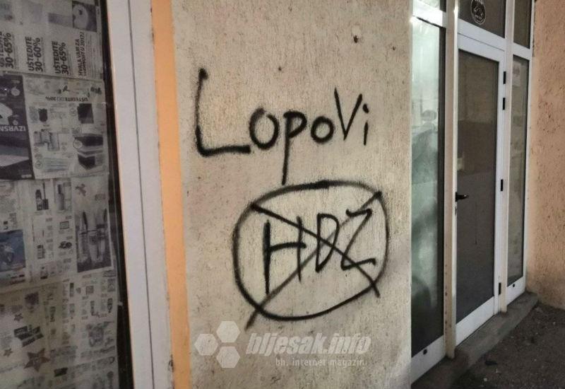 HRS 'otkrio' pisca grafita u Mostaru