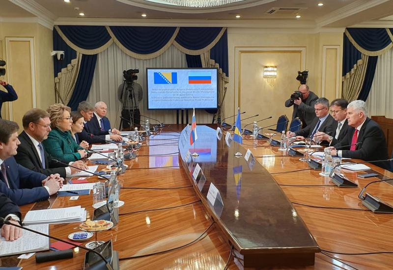 Čović u Moskvi: Unapređenje bilateralnih odnosa i parlamentarne suradnje