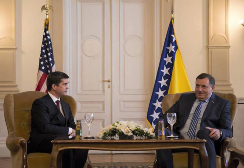 Milorad Dodik i Eric Nelson - Dodik: Sastanak sa veleposlanikom SAD pretvorio se u prijetnju