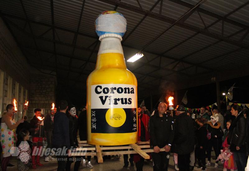 U Čapljini spaljen Corona virus