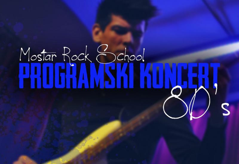 Mostar Rock School svira u zvuku osamdesetih 
