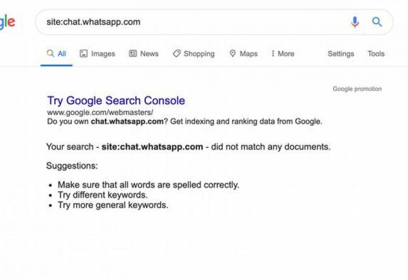 Google je uklonio stranicu, ali nju se još uvijek može naći na arhivima - Veliki sigurnosni propust u WhatsApp-grupama