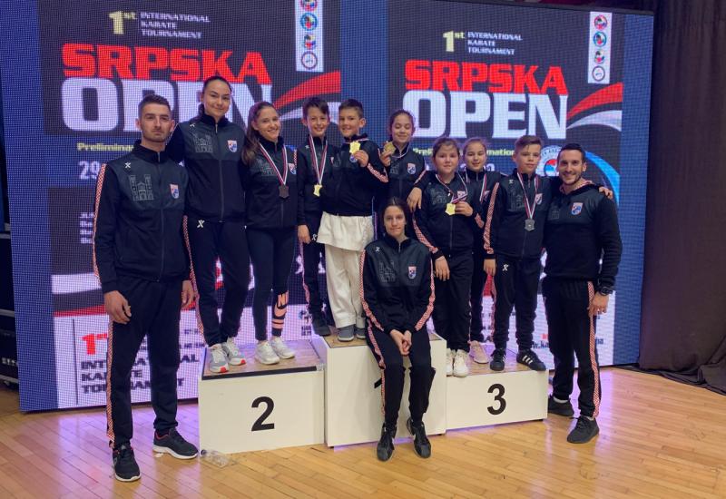 Karate klub Široki Brijeg bogatiji za 5 zlatnih medalja