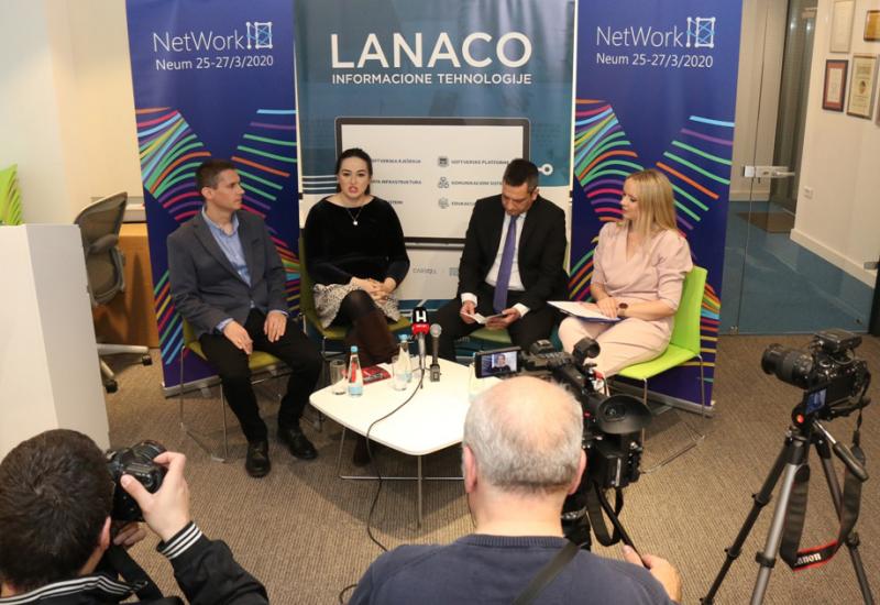 Konferencija za novinare u Sarajevu - LANACO platinum sponzor NetWork 10 konferencije
