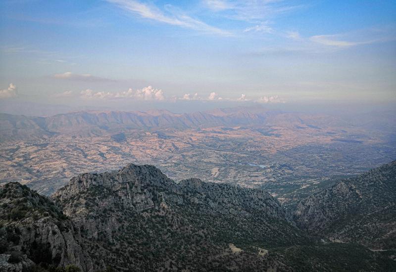 Pogled sa vrha Gara Mountain - Putopis: Od Ljubuškog do Kurdistana