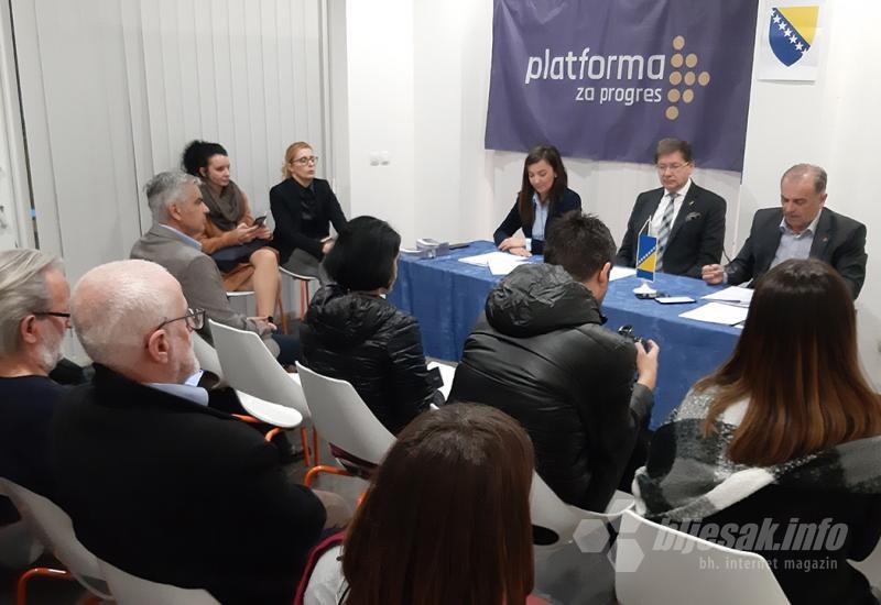 Konferencija za medije - Platforma za progres predstavila rješenje za Mostar