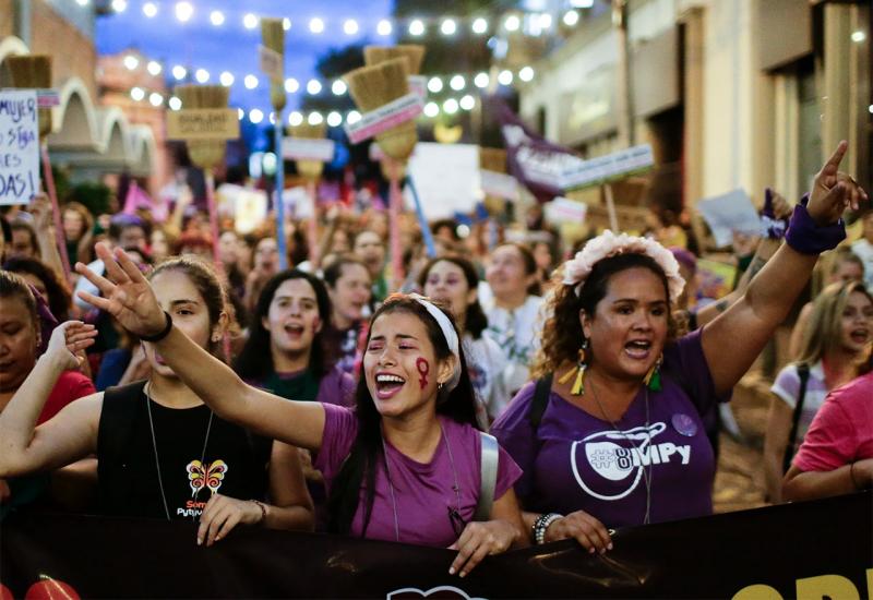 Prosvjedna šetnja povodom 8.Ožujka u Paragvaju - Zašto se slavi 8. ožujka - Međunarodni dan žena