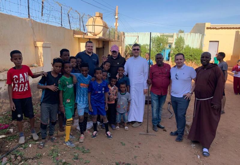 Fra Ćiro Lovrić iz Livna pomogao izgradnju pastoralnog centra za eritrejske migrante u Sudanu