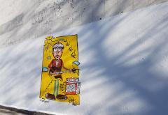 Vinko Ćemeraš dobio mural u rodnoj Čapljini