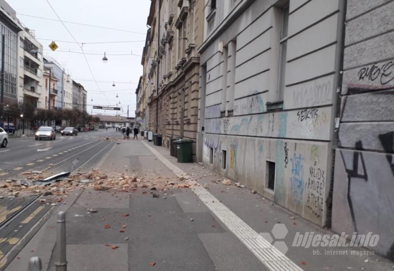 U potresu u Zagrebu ima ozlijeđenih i zarobljenih