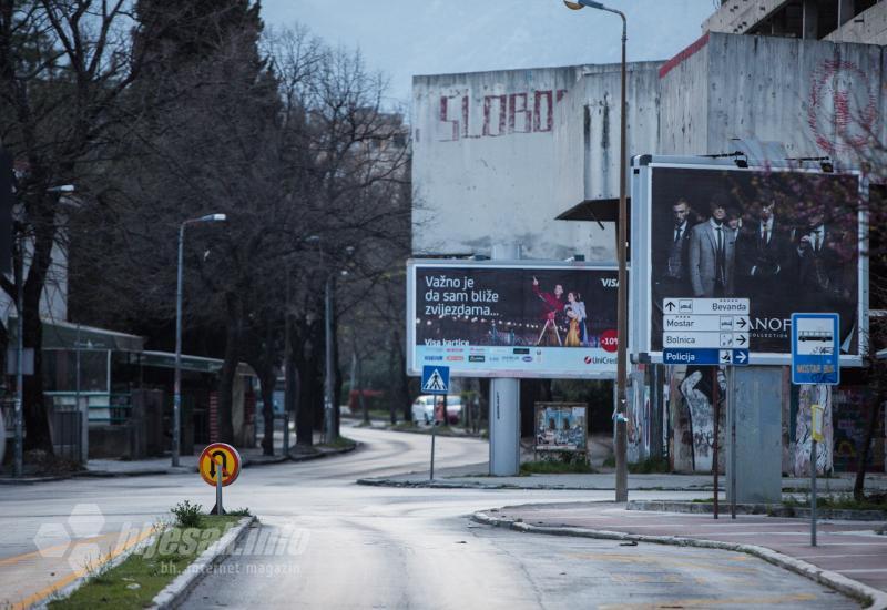 U Mostaru na snazi policijski sat - U Mostaru na snazi policijski sat